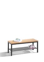 Sitzbank Modelle mit/ohne Schuhrost Holz oder Kunstoffauflage